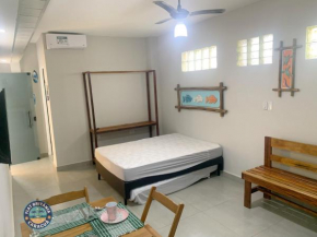 Aconchegante Flat Loft com Ar Perto do Mar